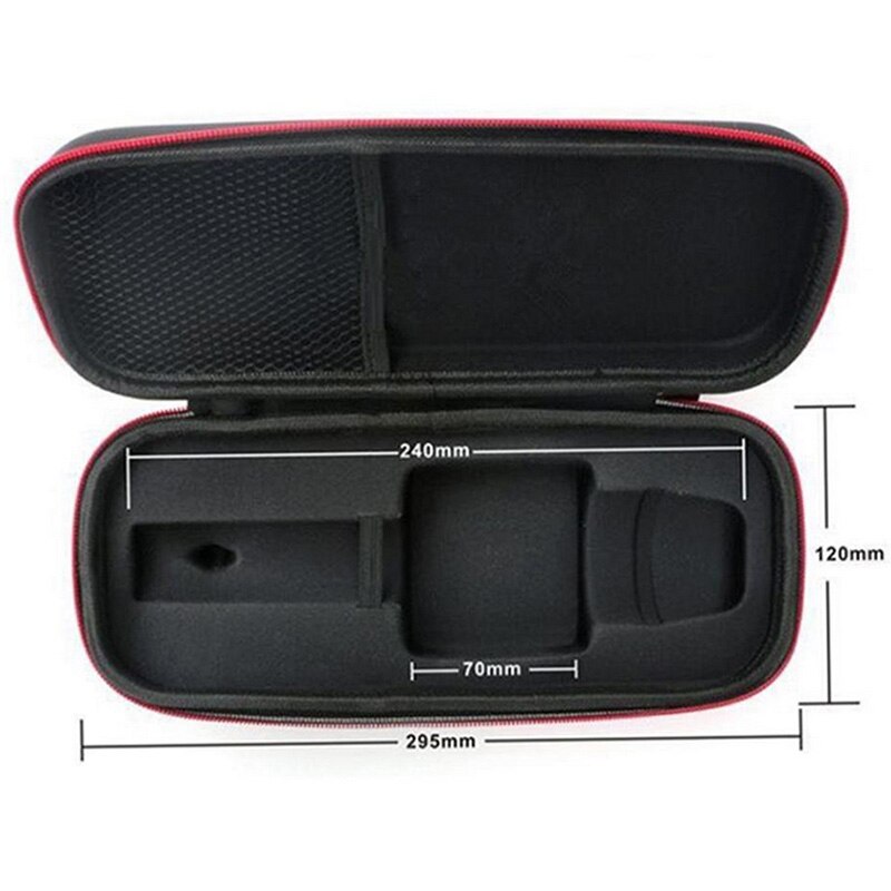 Ws858 Mikrofon Leder Tasche Verpackung Kasten Mikrofon Lagerung Tasche Mikrofon Schutzhülle EVA Lagerung Kasten Reißverschluss Tasche