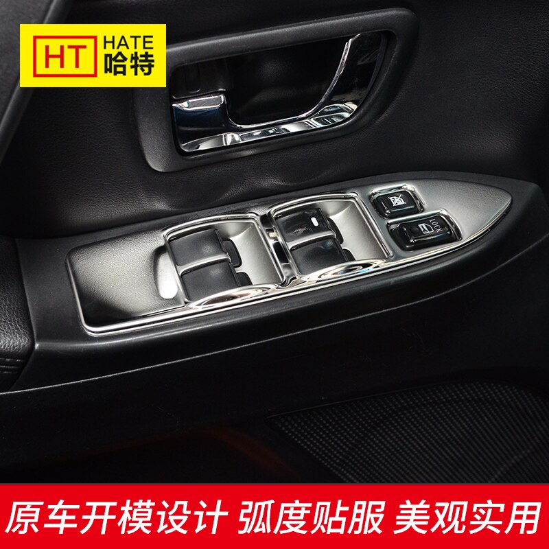FOR Mitsubishi PAJERO V93 V97 Stainless steel full car interior decoration sequins Car-styling