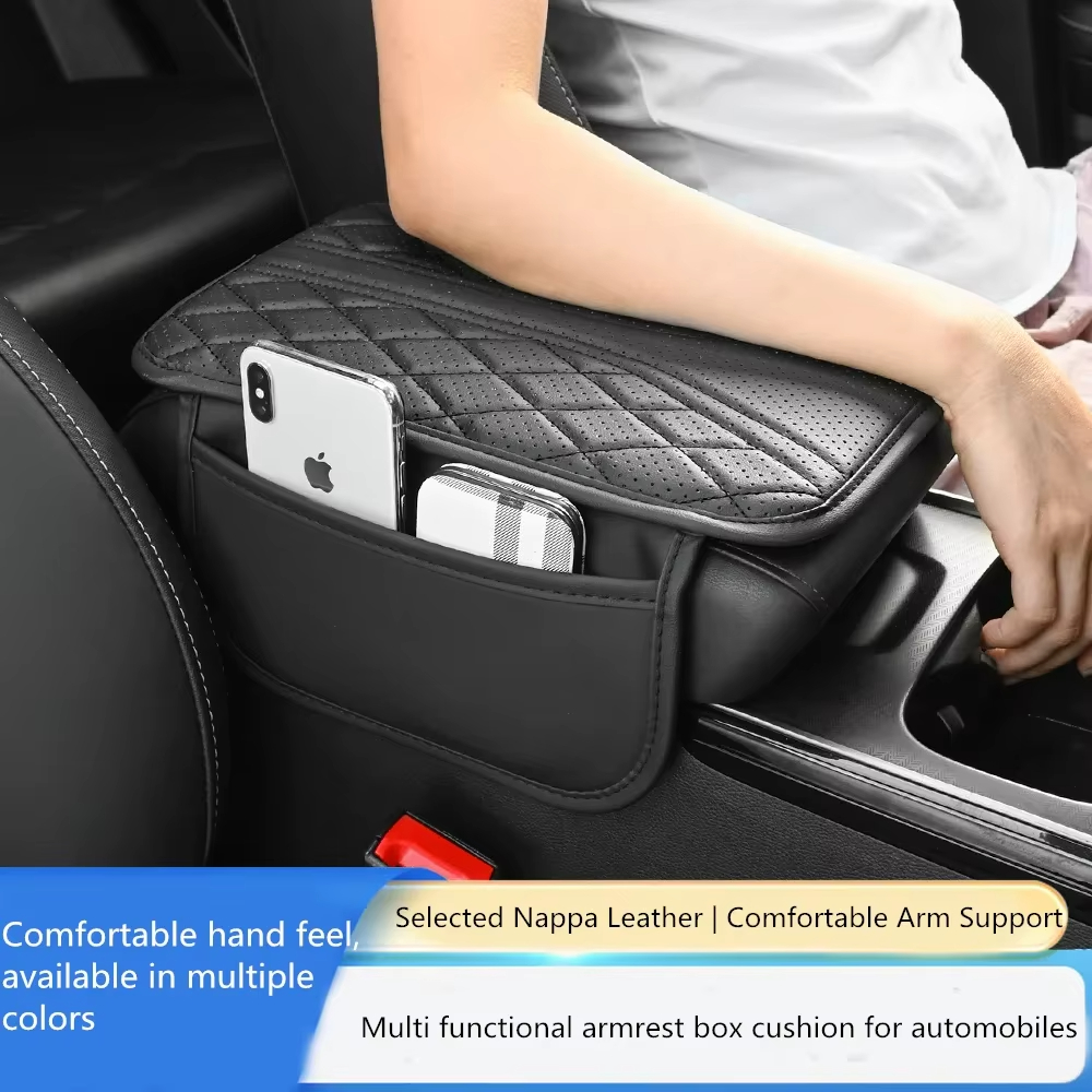 Auto middenconsolehoes, auto middenconsolepad, zachte middenconsoleverhogingspad voor auto en suv