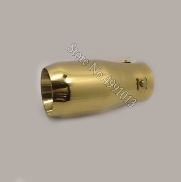 For Honda element car stickers cover muffler exterior back end pipe dedicate exhaust tip tail outlet ornament 1pcs: A1070Ga76