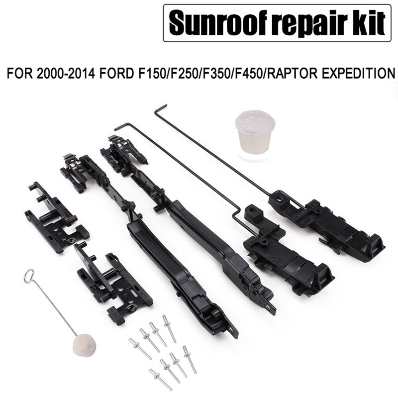 Car sunroof track repair repair kit sunroof repair kit suitable for different types of cars