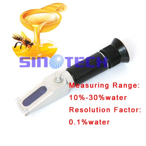 hand nieuw Honing water 0-30% Honing Refractometer RHFN-30ATC + kalibratie olie