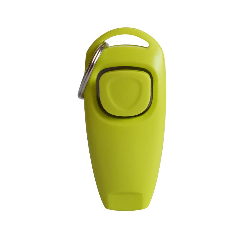 Dog Training Whistle Clicker Pet Dog Trainer Help Guide With Key Ring Treat Bags Dog Supplies: light green