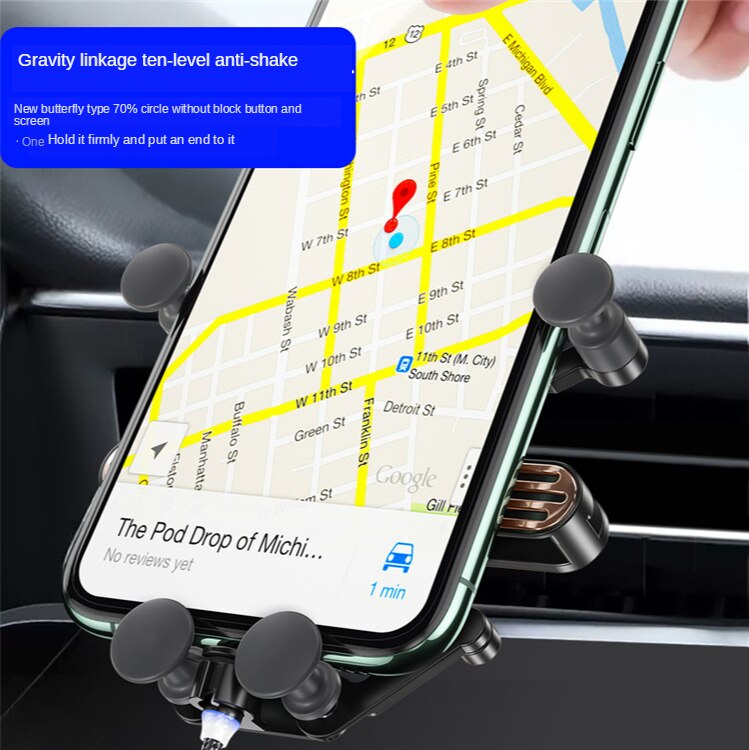 Neue praktisch Auto Inhaber eine Auto Luft entlüften praktisch Halfter Auto Universal- Navigation Schwere Halfter