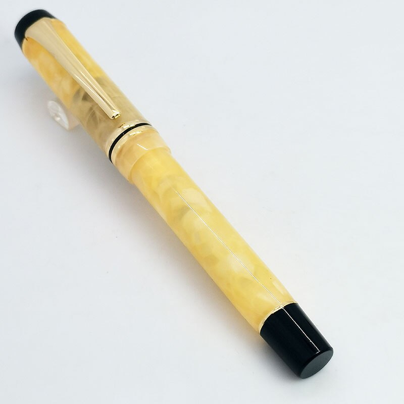 Kaigelu 316 Fountain Pen F Nib Beautiful Marble Amber Pattern Ink Pen Writing for Office Business