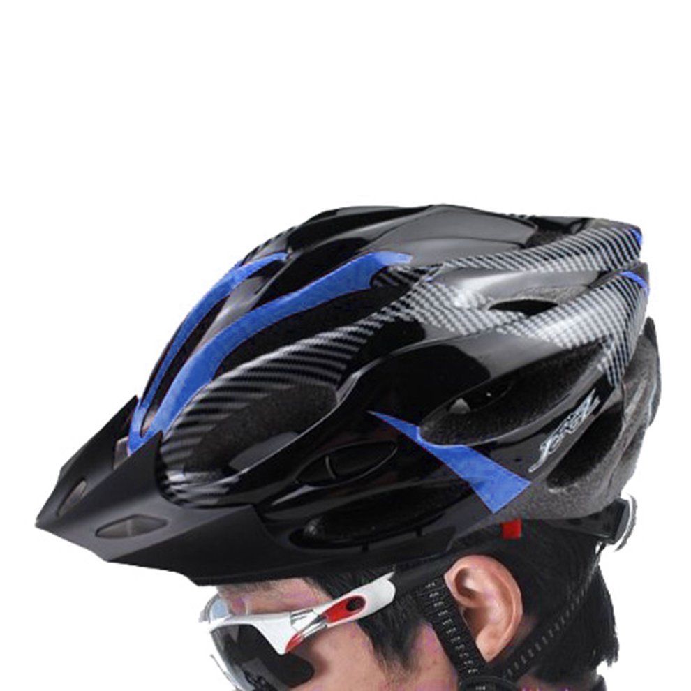 Cykel cykelhjelm ultralet eps + pc cover mtb cykelhjelm integreret skimmel cykelhjelm cykling sikkert kasket