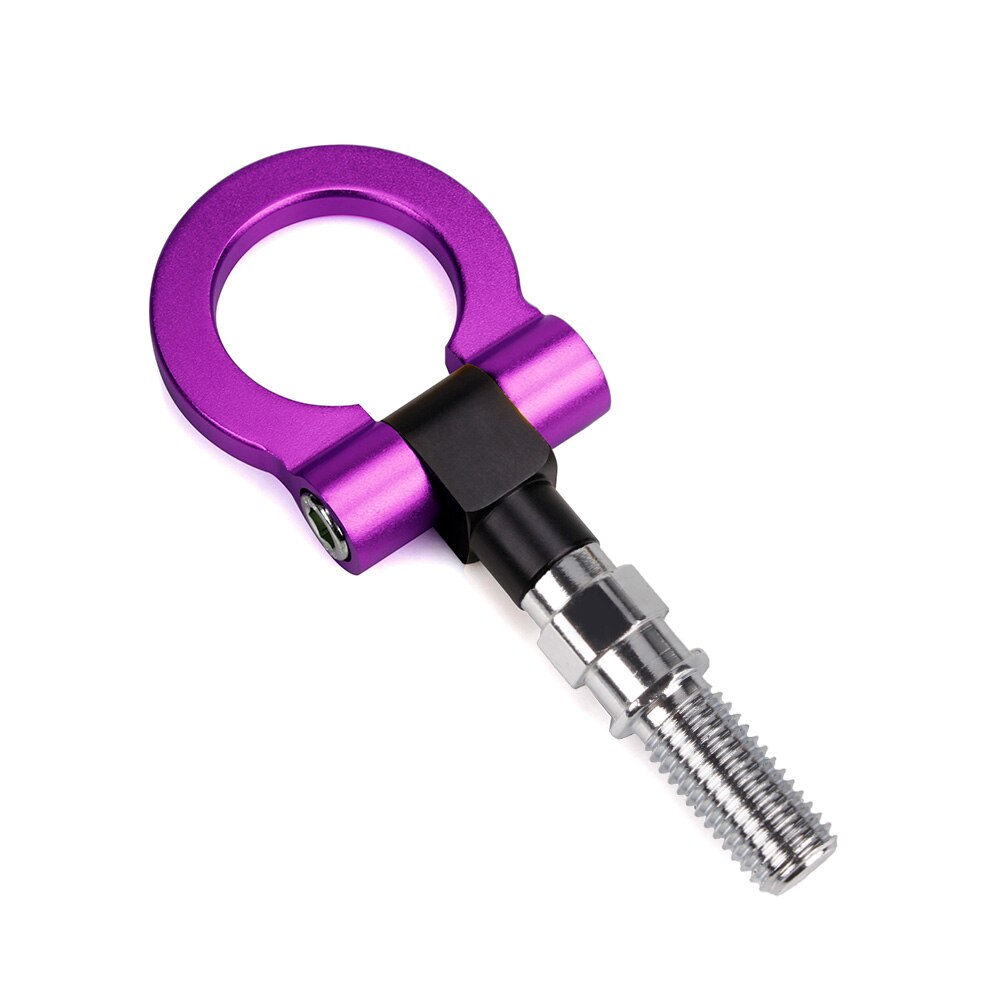 RASTP Aluminum Forge Front Towing Hook Front Tow Hook Bar for Japanese Car/Mazda RS-TH008-2: purple