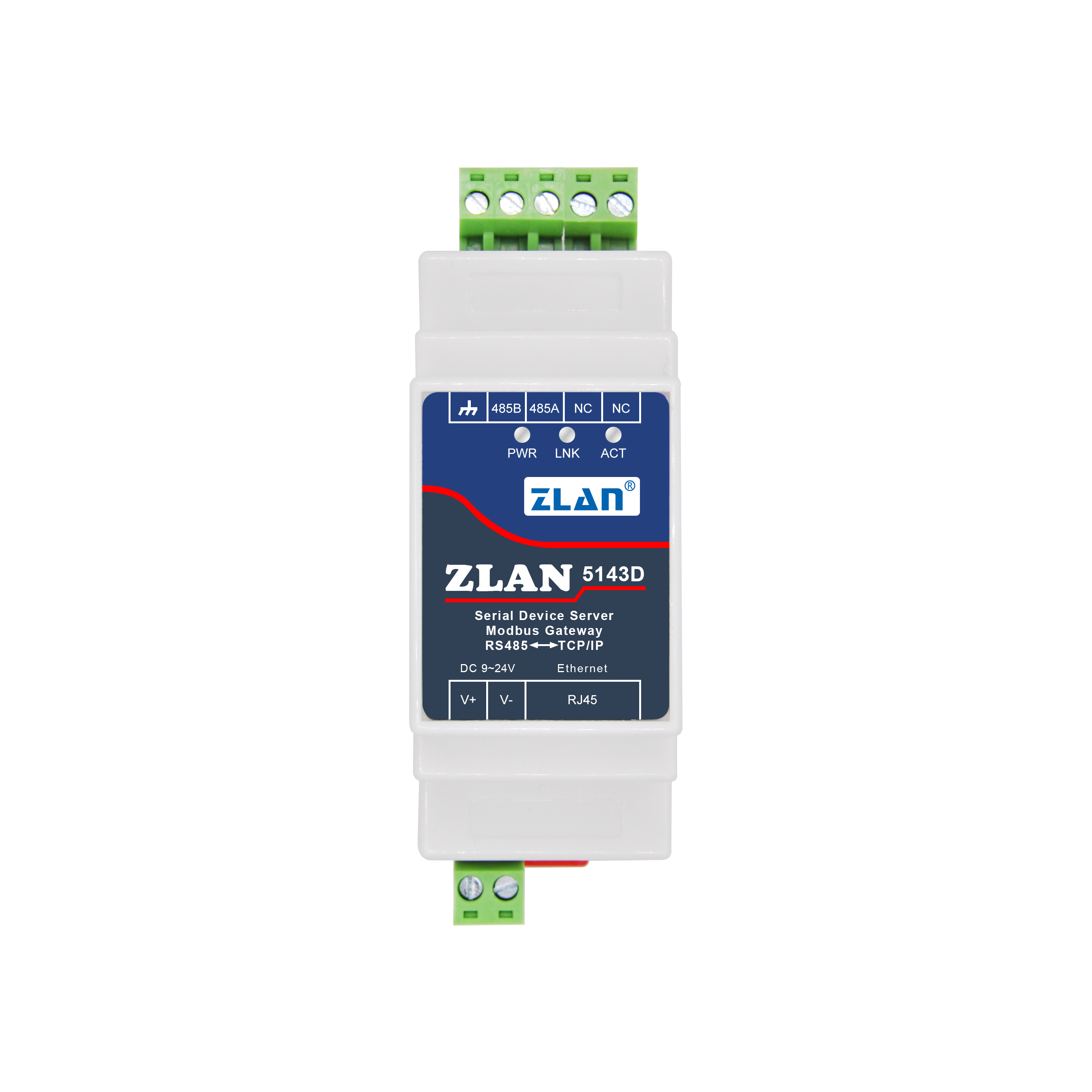 Modbus RTU TCP Gateway industrial serial to ethernet rs485 converter