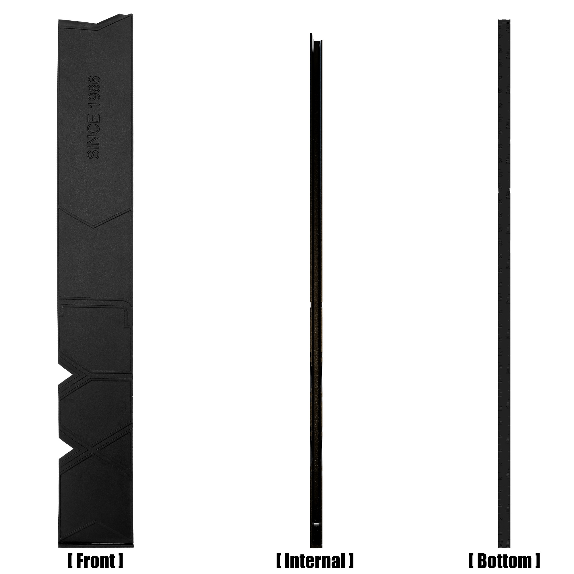 Knife Scabbard 15 Inch Plastic Cover Knife Edge Proteciton Case Straight Long Knife Slicing Filleting Knives Sleeves 3 Pieces