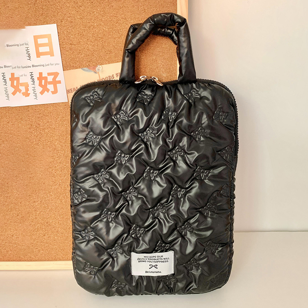 13-inch laptop draagtas Esthetische laptophandtas Schokbestendige tablethoes Computerhoes voor dames en meisjes: Rood