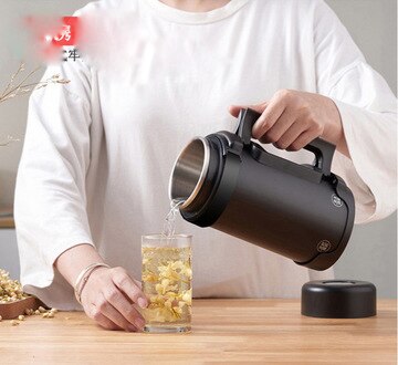 Electric Kettles Travel Portable Thermos Smart Kettle Multi function Milk Heating Cup Stainless Steel Water Cup Mini Teapot