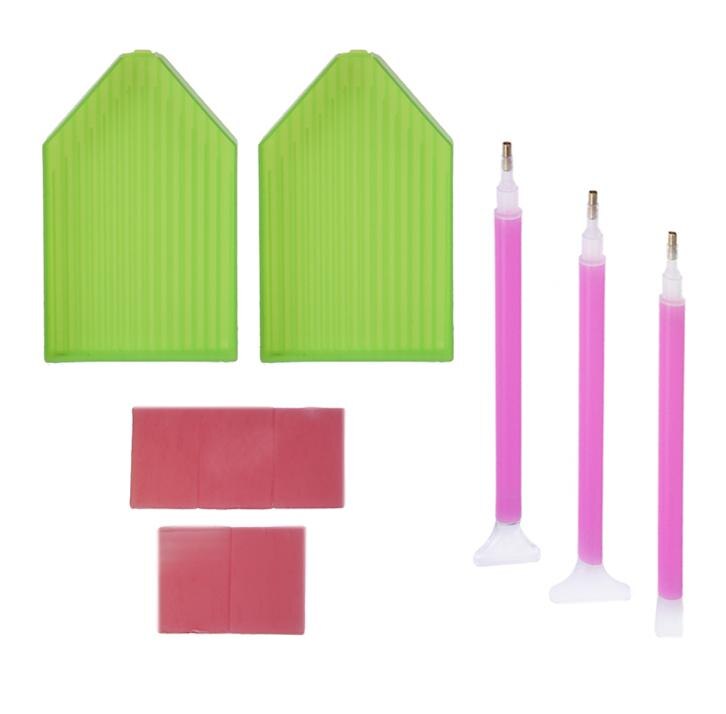 Diamond Painting Tools,5D Diamond Painting Accessories Kits Diamond Cross Stitch Tool Sets Diamond Embroidery Box for DIY Craft: 03