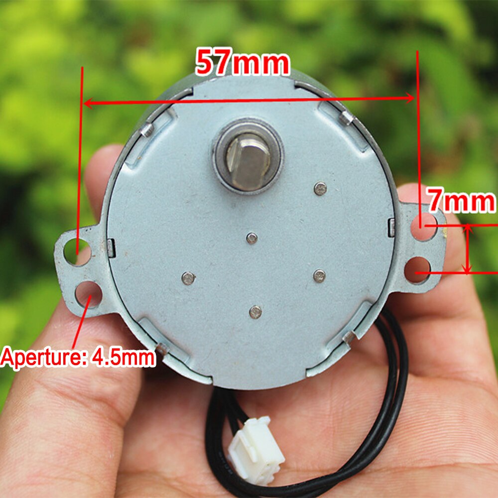 Ac 220v- växlad motor synkronmotor micro mini liten elektrisk växellåda kugghjul långsam hastighet reducering  ac220v 4 rpm