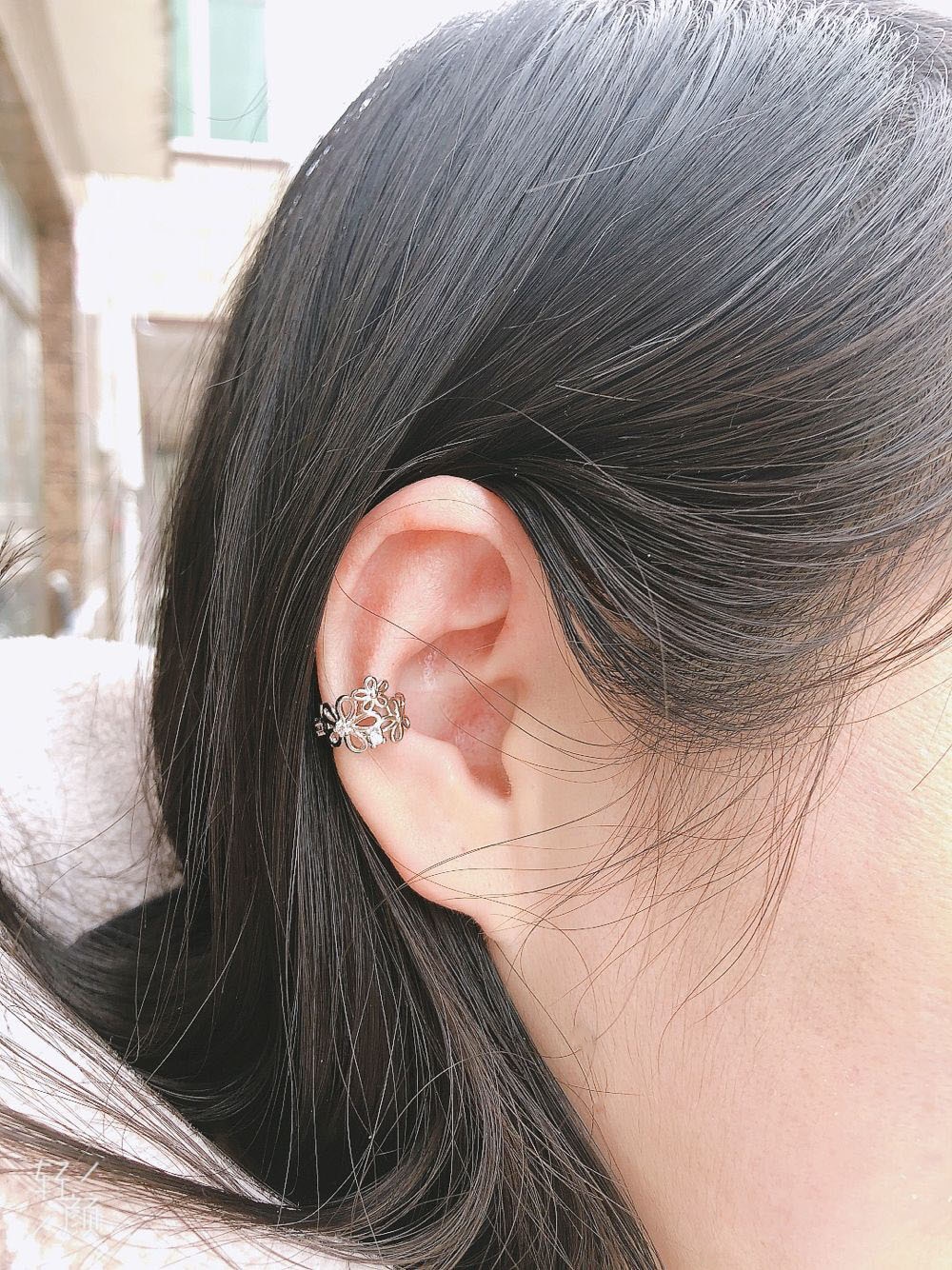 Clip Oorbellen Zonder Piercing Geen Gat Voor Vrouwen Oor Manchet Clip Op Oorbellen Earcuff Kraakbeen Bloem Hollow Out Earing