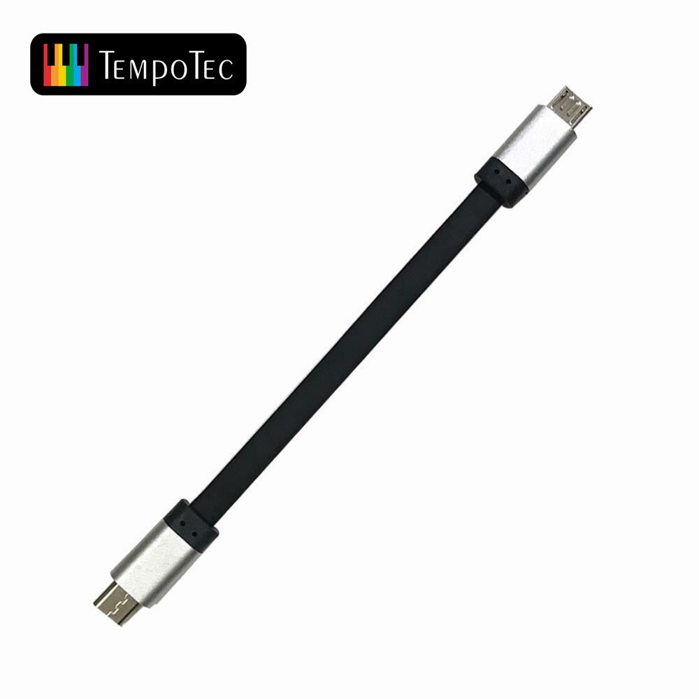 Tempotec Micro-Usb Naar Micro-Usb-kabel (Zwart) Voor Sonata Hd Pro Hoofdtelefoon Versterker Accessoires