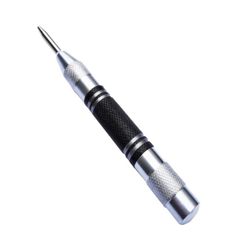 Arrivals Automatic Center Pin Spring Loaded Mark Center Punch Tool Wood Indentation Mark