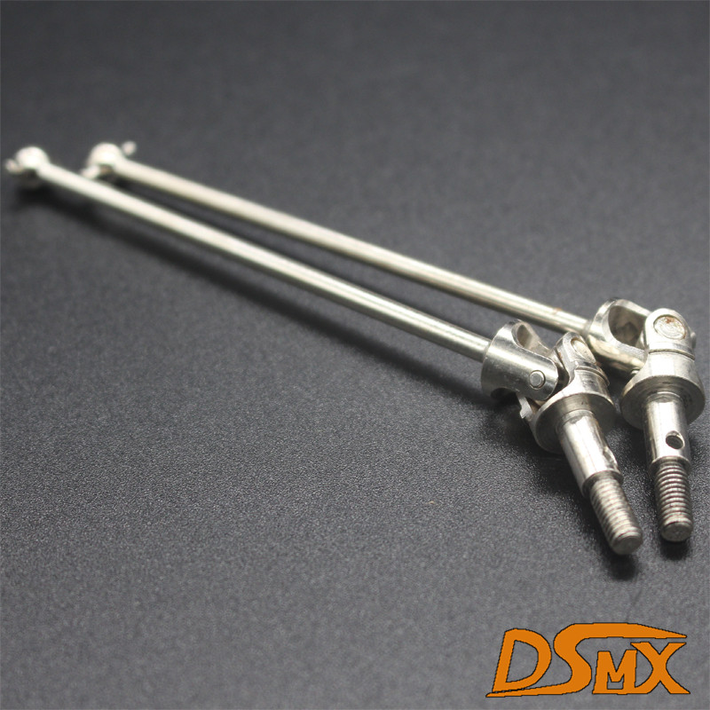 1 Set 1/10 RC Auto Onderdelen HSP 108015 (08029/08059. 02033) Universal Shaft Joint Voor HSP 94111/94108: Silver