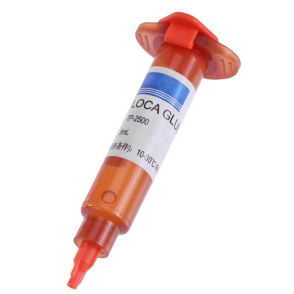 Pegamento UV loco líquido óptico, adhesivo transparente para pantalla de explosión, herramienta de reparación de teléfonos celulares para Huawei, iPhone, 5/10ml