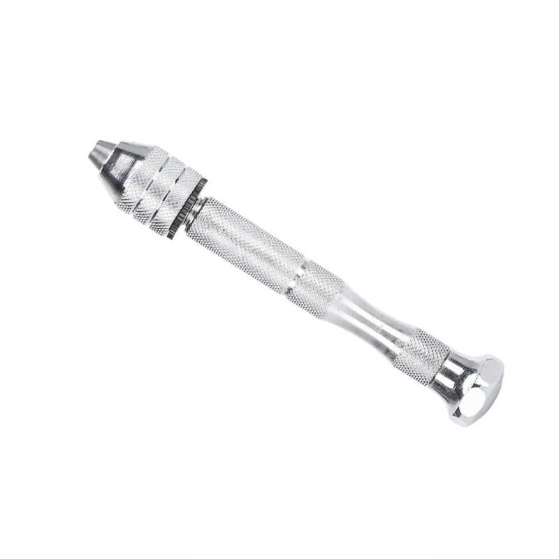 6978 pin skruestik hånd pin hul bor bor bor bore river chuck klemme mini hånd spiral bor smykker ur reparation værktøj urmager