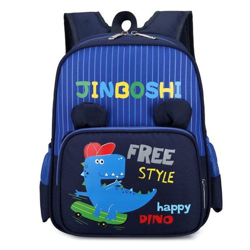 Mochila Infantil borsa da scuola per bambini cartone animato carino scuola materna zaino per bambini ragazze ragazzi bambini Offload zaino traspirante piccolo: Dinosaur blue