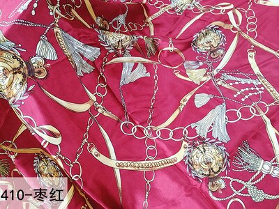 150cm satintyg klassiskt kedjetryck tyg hemservice sjal påslakan smycken tyg sjalar scarf gör-det-själv-tyg: 12