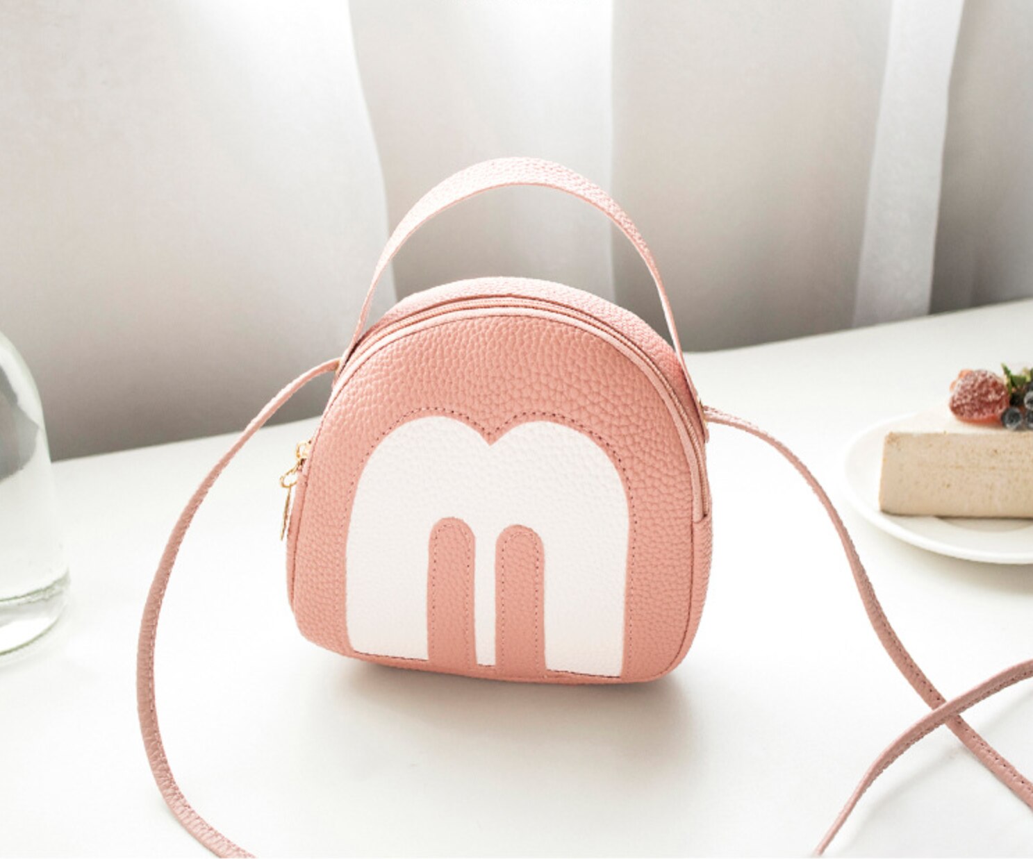 Super schattige mini schelp mobiele telefoon tasjes bloem een schouder messenger dames tassen ketting kleine tasjes