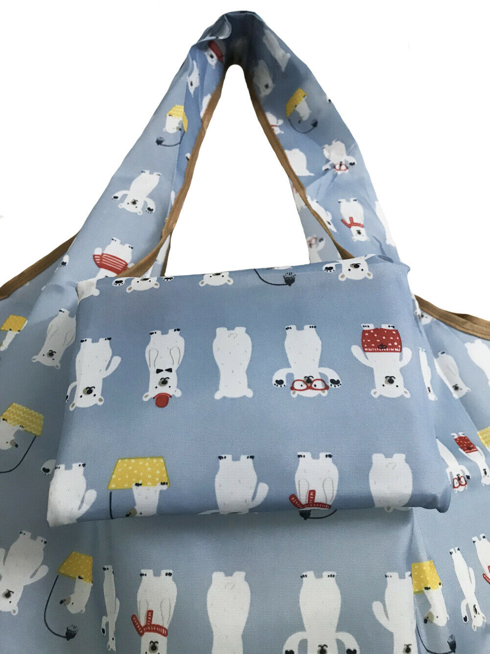 Foldable Handy Shopping Bag Reusable Tote Pouch Recycle Storage Bag US