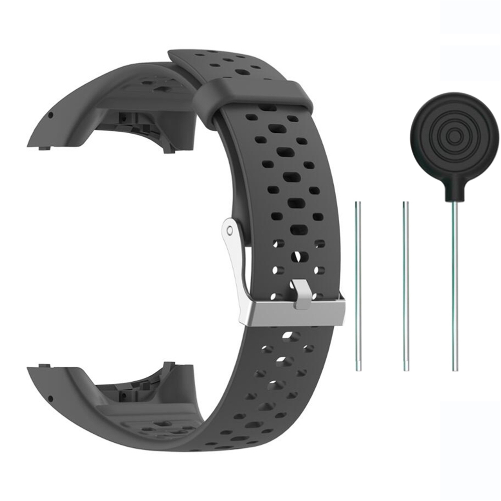 Correa de pulsera de silicona para Polar M400 M430 GPS, correa de reloj deportivo, correa de repuesto
