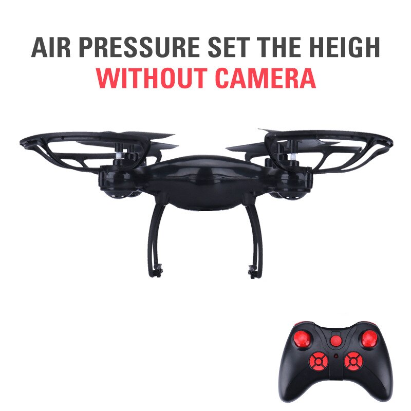 Mini RC Drone 4K/1080p HD Camera Aerial Photography Helicopter 360 Degree Flip Foldable Quadcopter: KY101No camera black