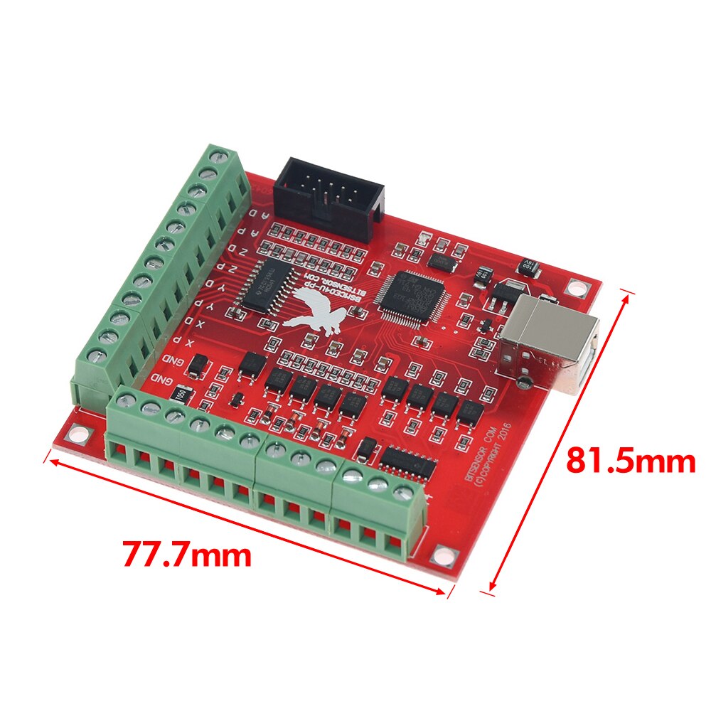 Mach 3 cnc-styrenhet 4 -axlig plc programmerbar logikstyrenhet usb-gränssnitt cnc-styrenhet drivstyrenhet kompatibel  tb6600