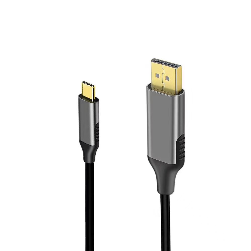 Usb c till displayport kabel  (4k @ 60hz)  usb 3.1 typ c (thunderbolt 3 kompatibel) till dp kabel för macbook galaxy  s9 huawei  p20
