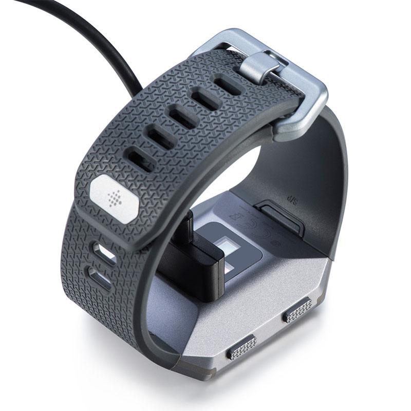 3 fot /1m erstatningslader usb ladekabel ladekabel ledning for fitbit ionic  td1102 trådløst armbånd tracker tilbehør