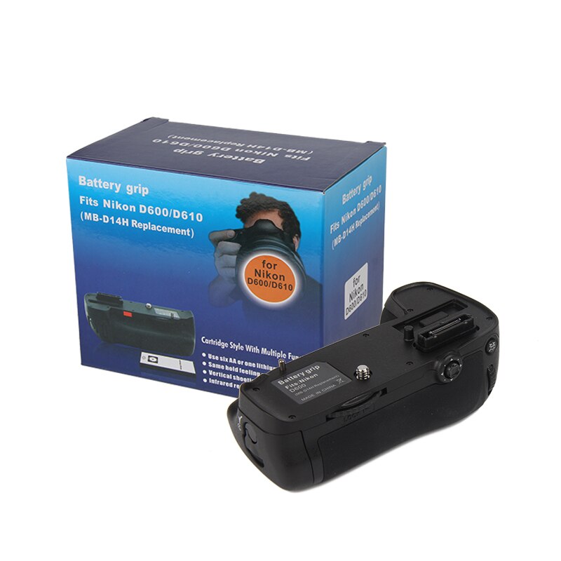MB-D14 Verticale Batterij Grip Multi-Power Battery Pack Voor Nikon D610 D600 Camera Vervangen MB-D14