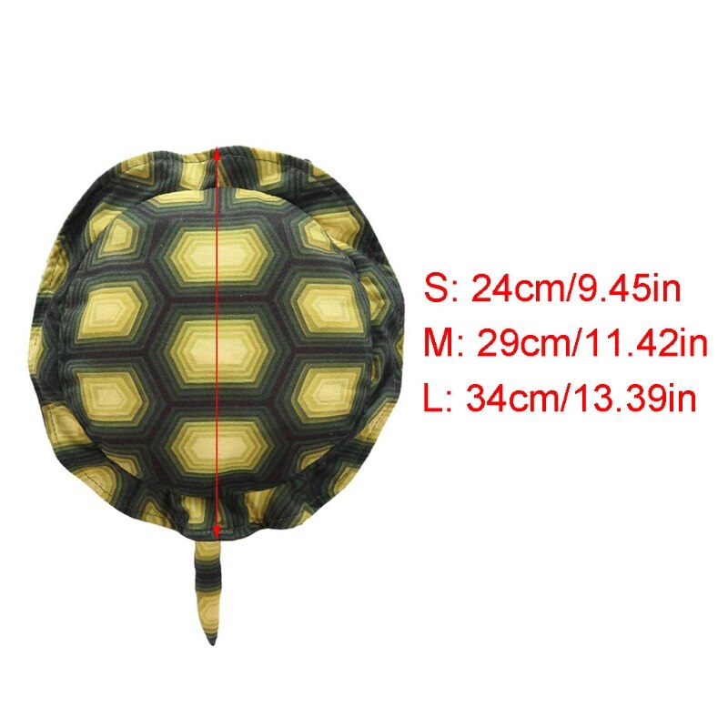 Cute Simulation Green Tortoise Pet Costume with Tiny Tail Halloween Cosplay Chucky Doll Clothes Festive Dress Up Funny