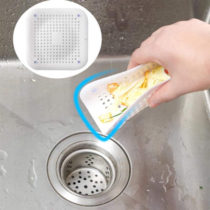 Filtre Anti-blocage pour cheveux, filtre domestique pour évier, filtre Anti-blocage pour douche, bouchon de vidange de sol, accessoires de cuisine et de salle de bains