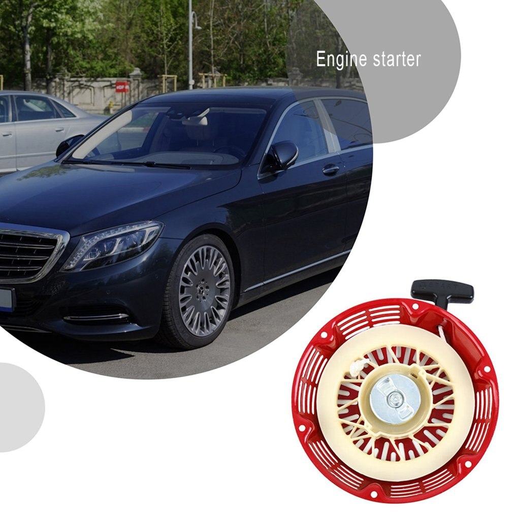 Pull Starter Start Recoil Cover ABS Material For GX340 GX390 GX610 GX620 13HP Engine Electromagnetic Starter Kit