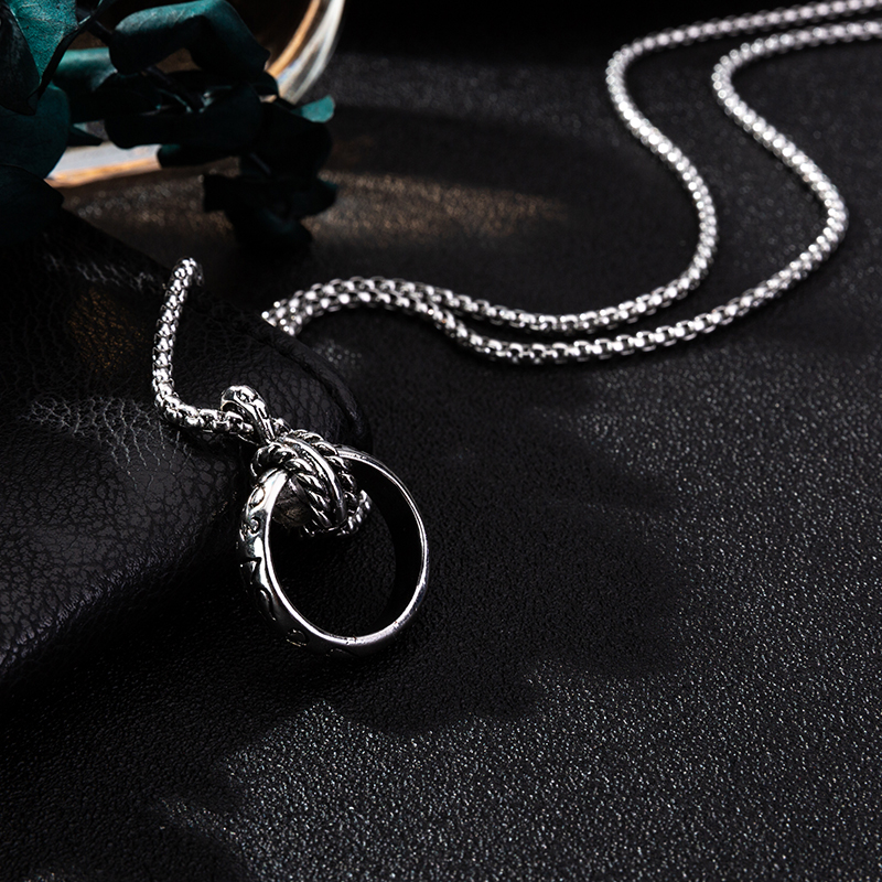 2019new Punk Mannen Ketting Kraai Schedel Hanger Ketting Trendy Sieraden Ketting Vrouwen Mode-sieraden