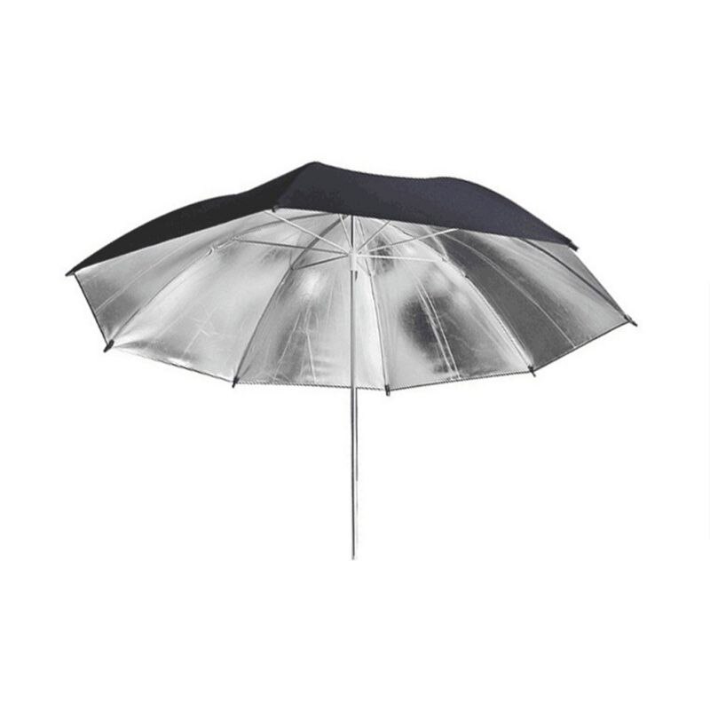 Diffuseur de Flash de 33 pouces de diamètre, parapluie pliable, Portable, pour photographie d'intérieur et d'extérieur, réflecteur noir et blanc, Durable: Black