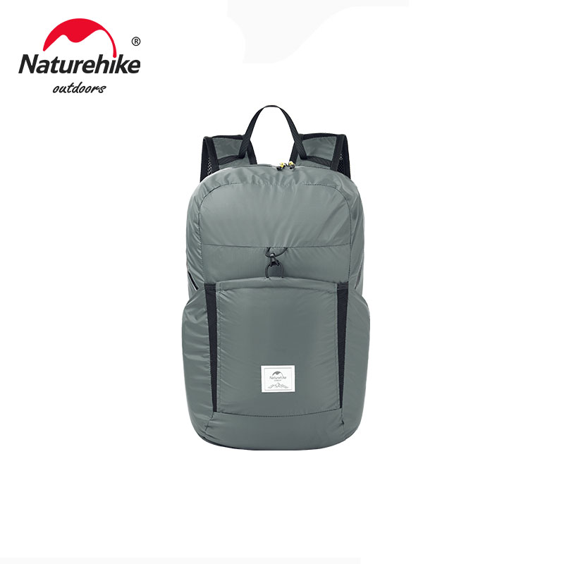 Naturehike-mochila plegable de silicona, bolsa impermeable portátil ligera, al aire libre para acampar, senderismo, bolsas de piel de hombro, 18l, 22L