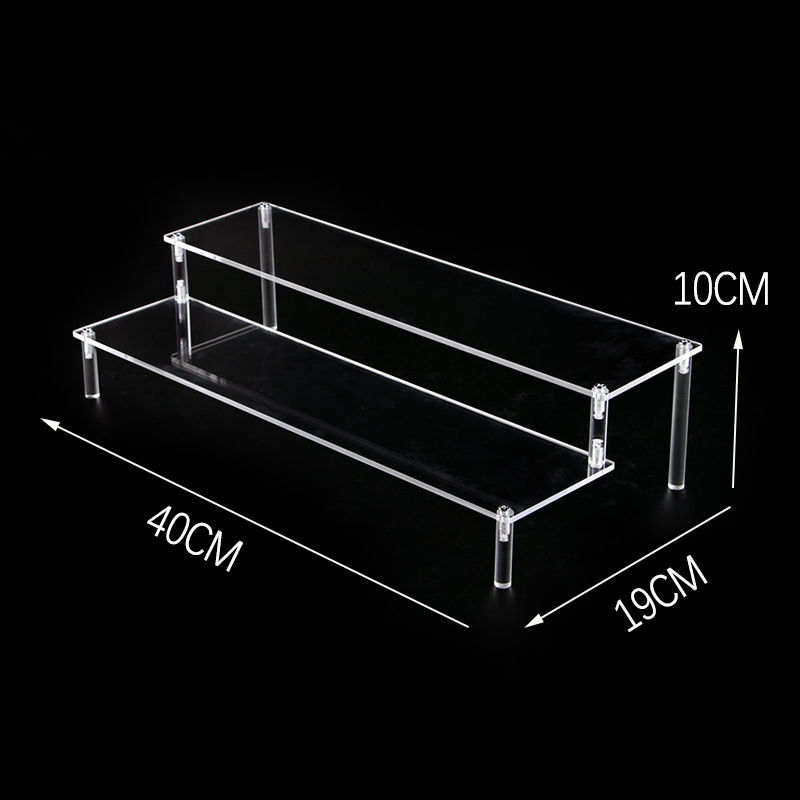 Acrylic Ladder Rack 1-5 Layer Ladder-Shaped Rack Blind Box Dessert Cake Storage Display Rack Perfume Jewelry Riser Display Rack