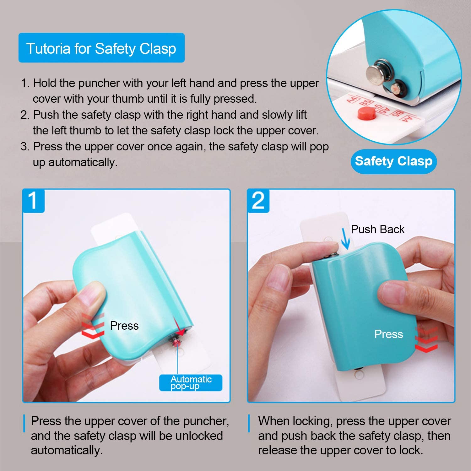 6-otworowy dziurkacz robić papieru ręczny metalowy dziurkacz 5 arkuszy pojemność 6mm robić A4 A5 B5 notatnik terminarz planer