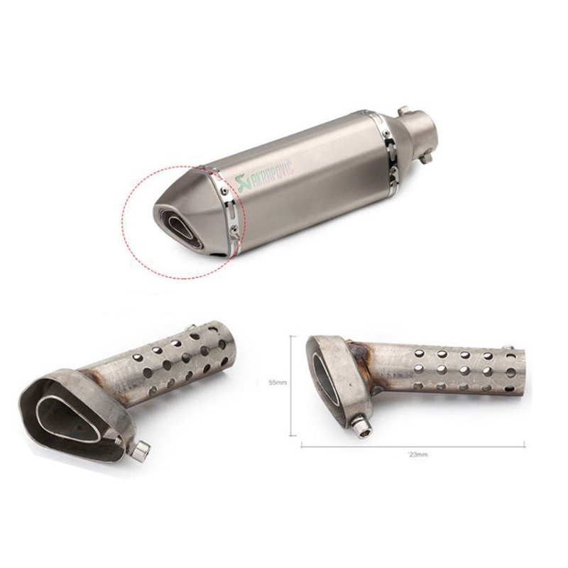 Universal Front Mid End Katalysator DB Killer für Motorrad Auspuff Schall dämpfer Schall dämpfer Geräusch Schall dämpfer