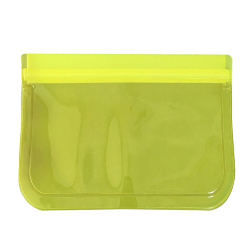 Reusable Gallon Freezer Bags , Easy Seal Gallon Storage Bags Leakproof for Food X7YD: Yellow