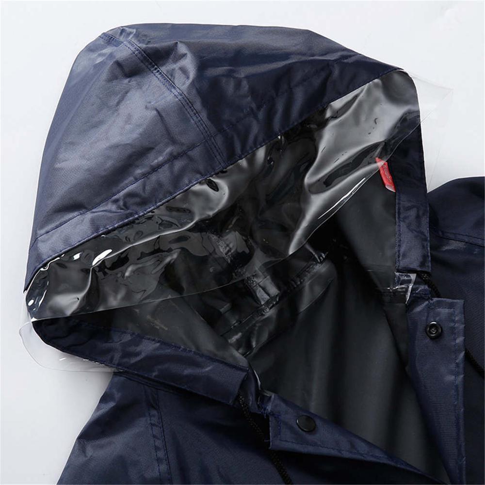 Rain Coat Light Raincoat Men Impermeable Waterproof Camping Trekking Hooded Long Sleeve Cloak Raincoat capa de chuva #2D03