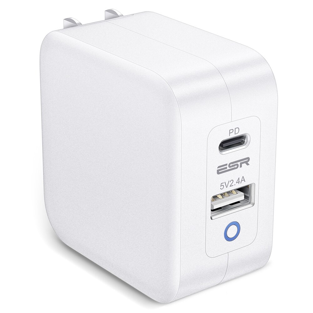 Kingsale4u 65W USB-C Wall Outlet – PD3.0 Fast Charging Receptacle, 15A, White