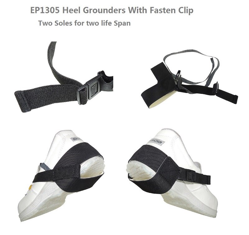 Anti Static ESD Adjustable Foot Strap Heel Electronic Discharge Belt Ground Safety Belt ESD Heel strap For Shoes Boot: EP1305