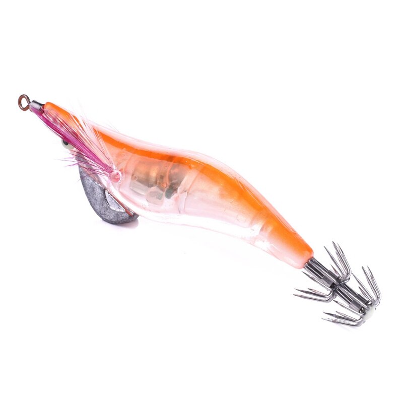 Luminous Lures 6 Colors Led Electronic Fishing Shrimp Bait Lure Simulation Glow Prawn Lures Squid Bass Jig Lures Tackle