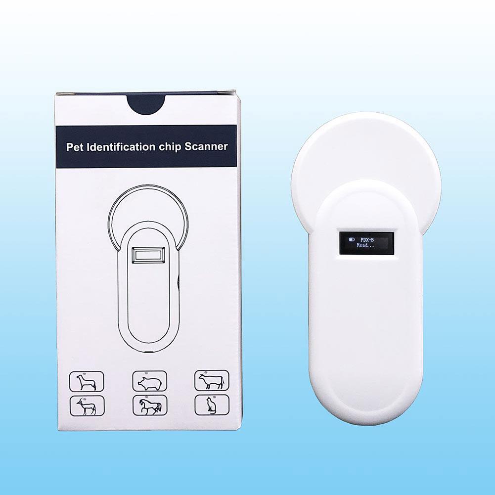 Pet ID Reader Animal Chip Digital Scanner USB Rechargeable Microchip Handheld Identification General Application for Cat Dog