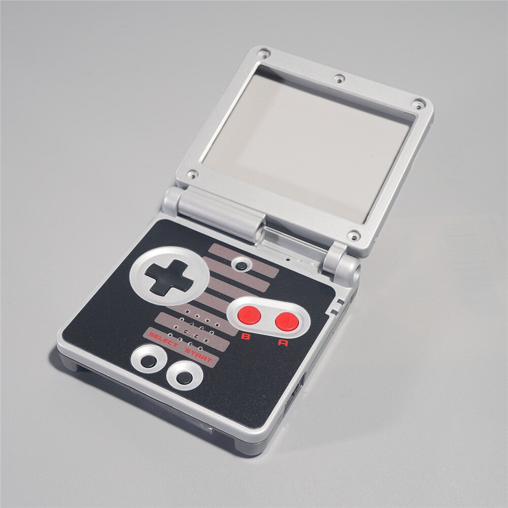 Reemplazo de PRE-CUTTING vivienda para GAMEBOY ADVANCE SP IPS LCD para GBASP IPS SHELL: NES