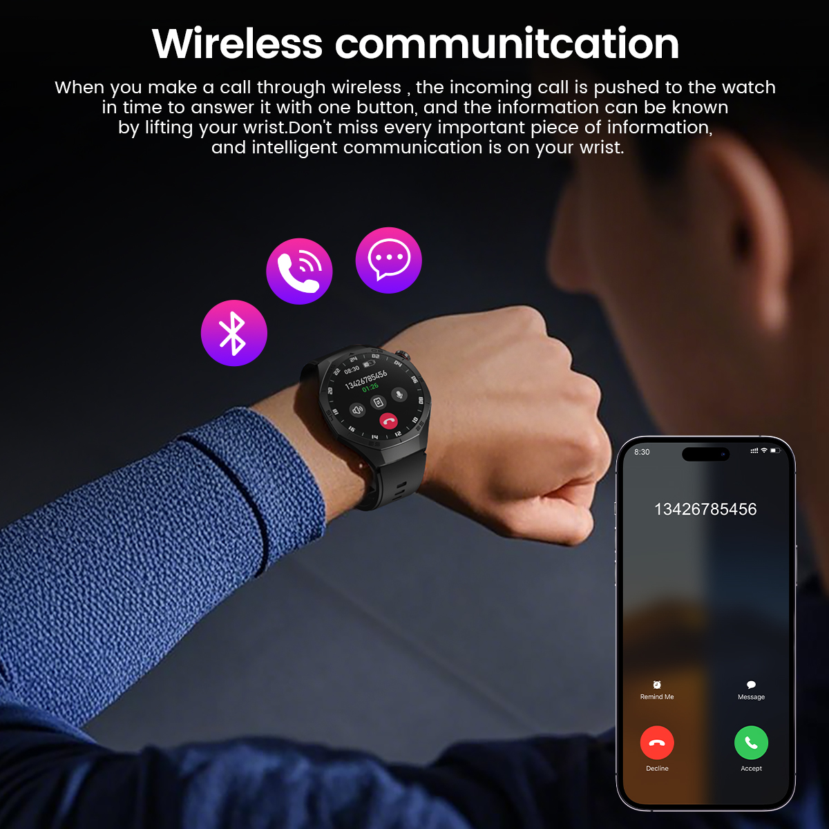 Gt 5 pro smartwatch masculino tela amoled gps esportes bluetooth chamada freqüência cardíaca oxigênio no sangue ao ar livre à prova dwaterproof água smartwatch 2025 novo